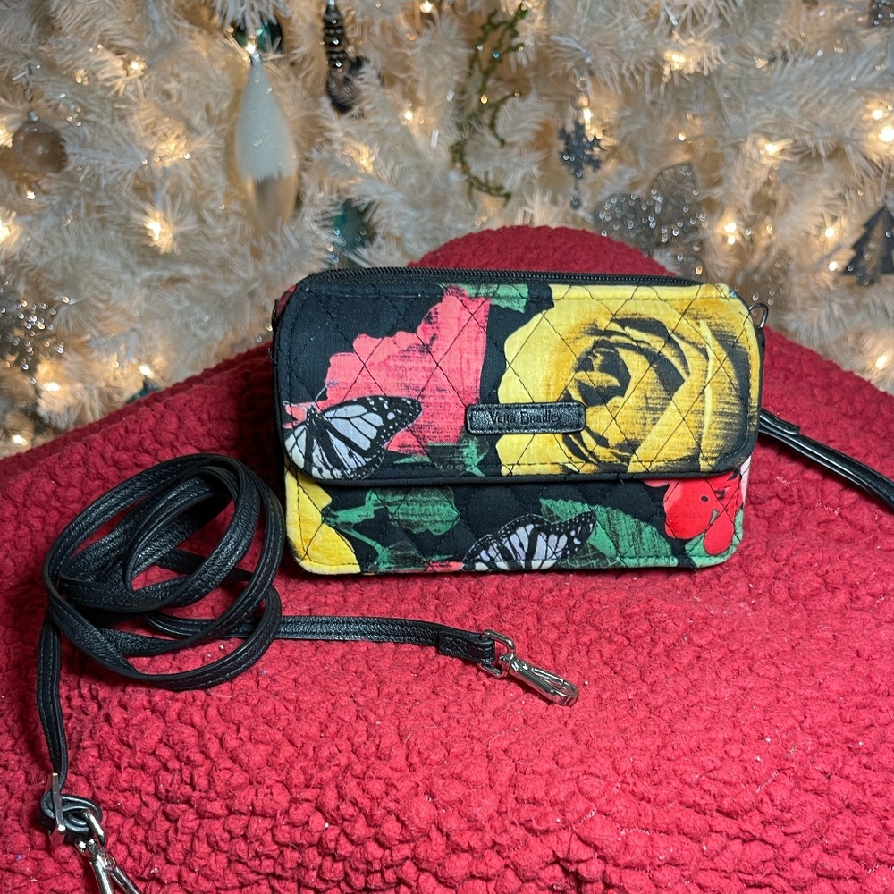 Vera Bradley Crossbody Wallet Handbag